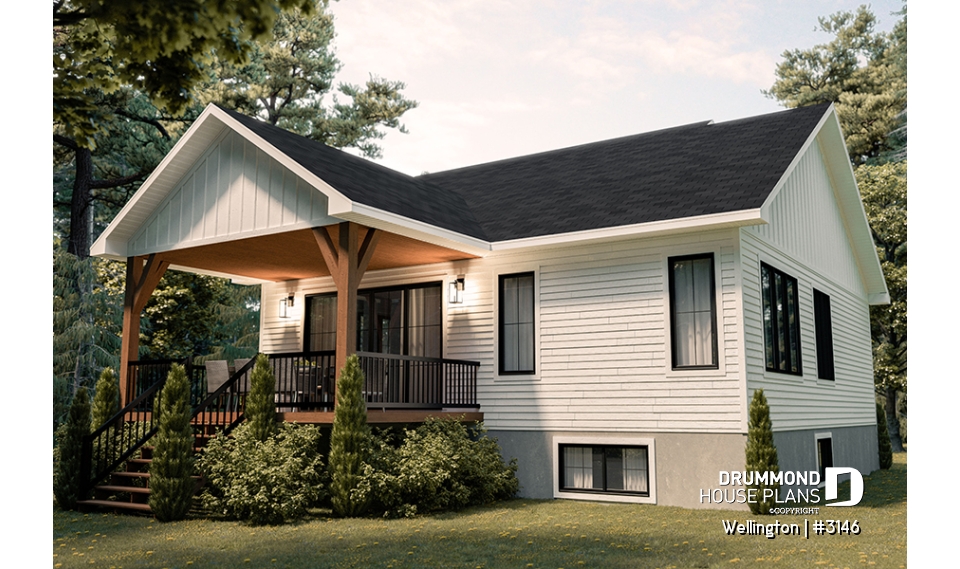 Rear view - BASE MODEL - Wellington