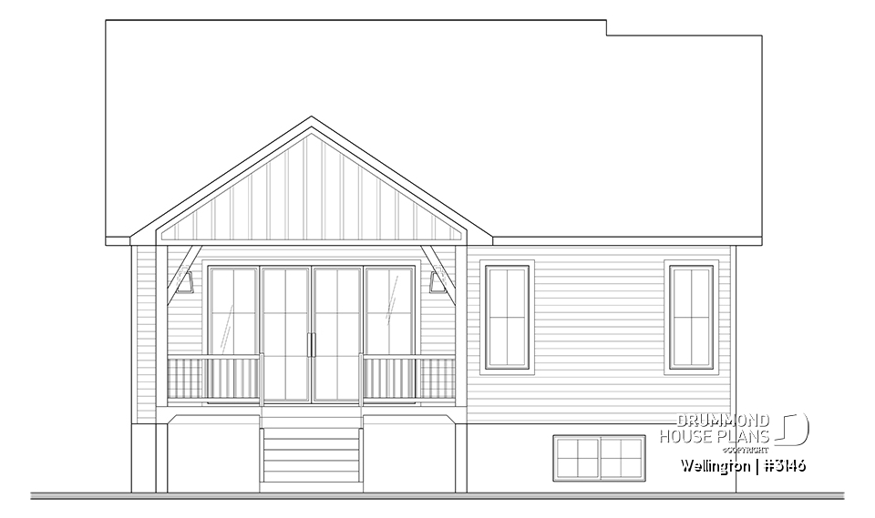 Rear view - BASE MODEL - Wellington