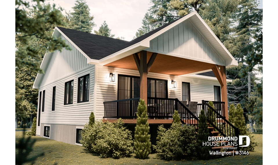 Rear view - BASE MODEL - Wellington