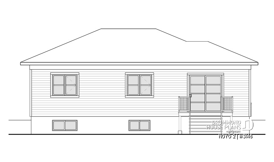 rear elevation - NOYO 2