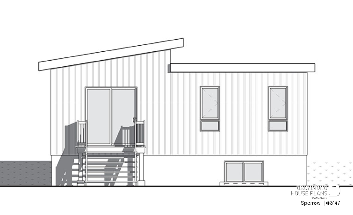 rear elevation - Sparrow 