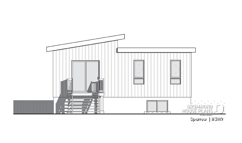 rear elevation - Sparrow 