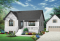 Color version 1 - Front - 2 to 5 bedrooms possible, beautiful modern ranch style house plan, laundry room, great front covered porch - Madeira
