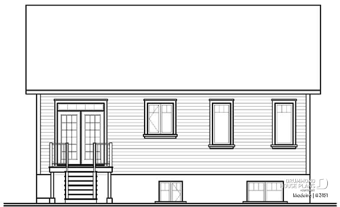rear elevation - Madeira