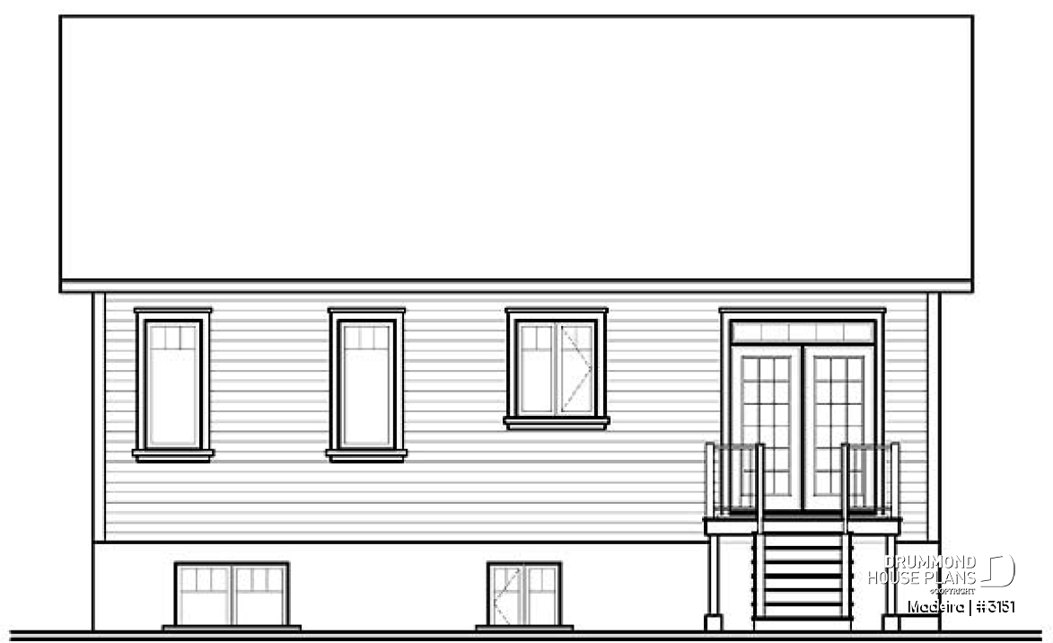 rear elevation - Madeira