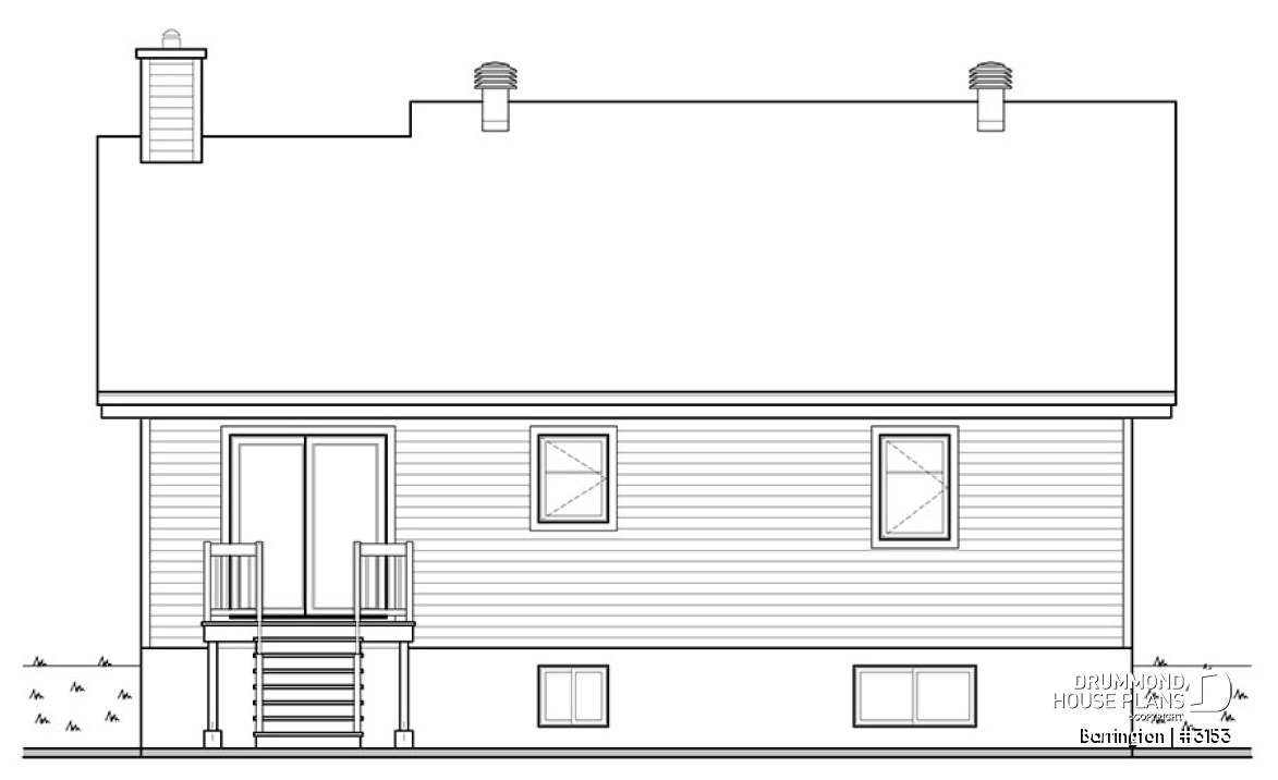 rear elevation - Barrington
