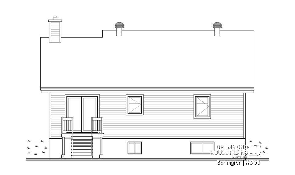 rear elevation - Barrington