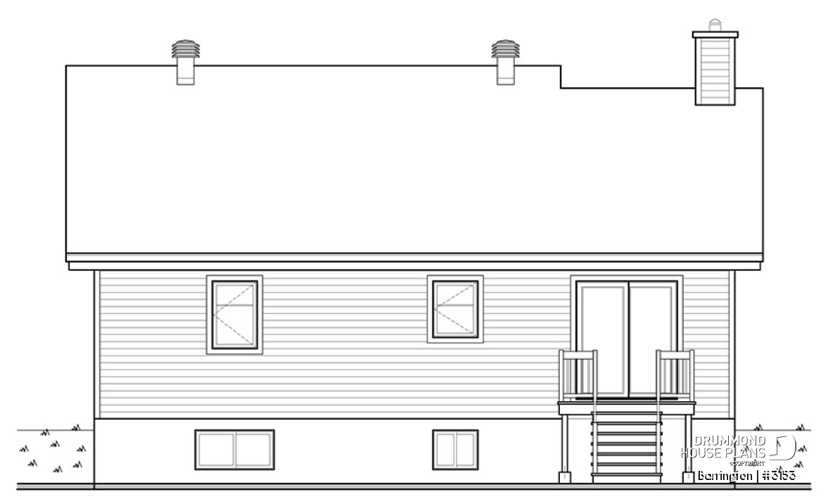 rear elevation - Barrington