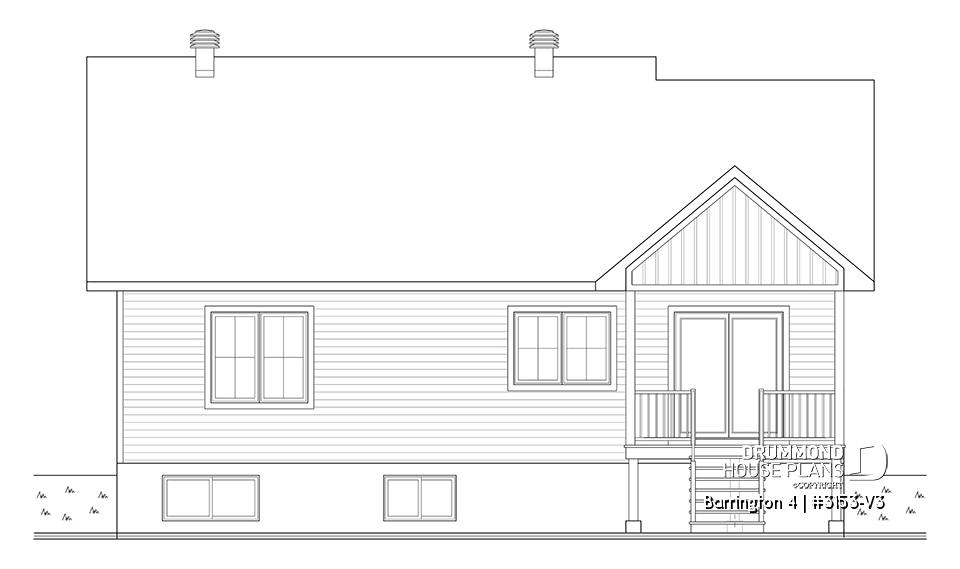 rear elevation - Barrington 4