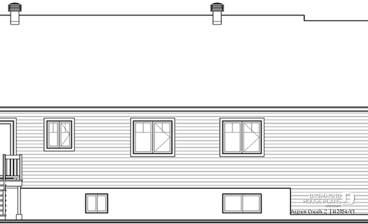 rear elevation - Aspen Creek 2 