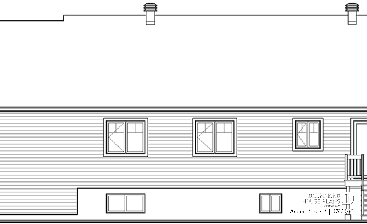 rear elevation - Aspen Creek 2 