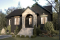 front - BASE MODEL - Single storey home with optional finished basement ($), master suite on main floor, sheltered terrace - Elmwood