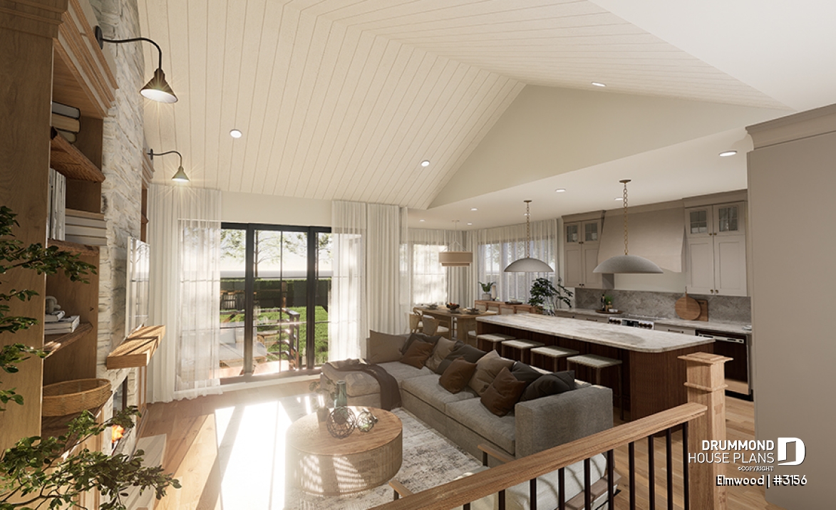 Rear view - BASE MODEL - Elmwood