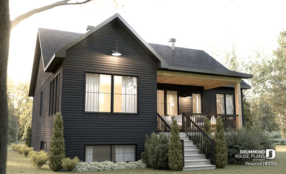 Rear view - BASE MODEL - Elmwood