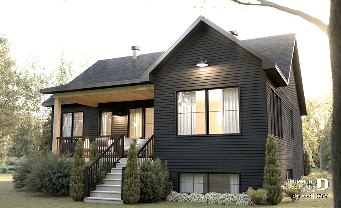 Rear view - BASE MODEL - Elmwood