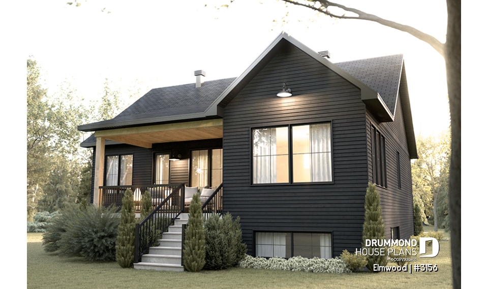 Rear view - BASE MODEL - Elmwood