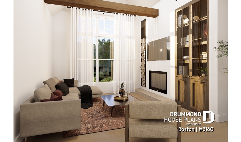 Photo Sitting room - Boston