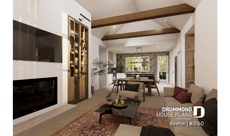 Photo Sitting room - Boston