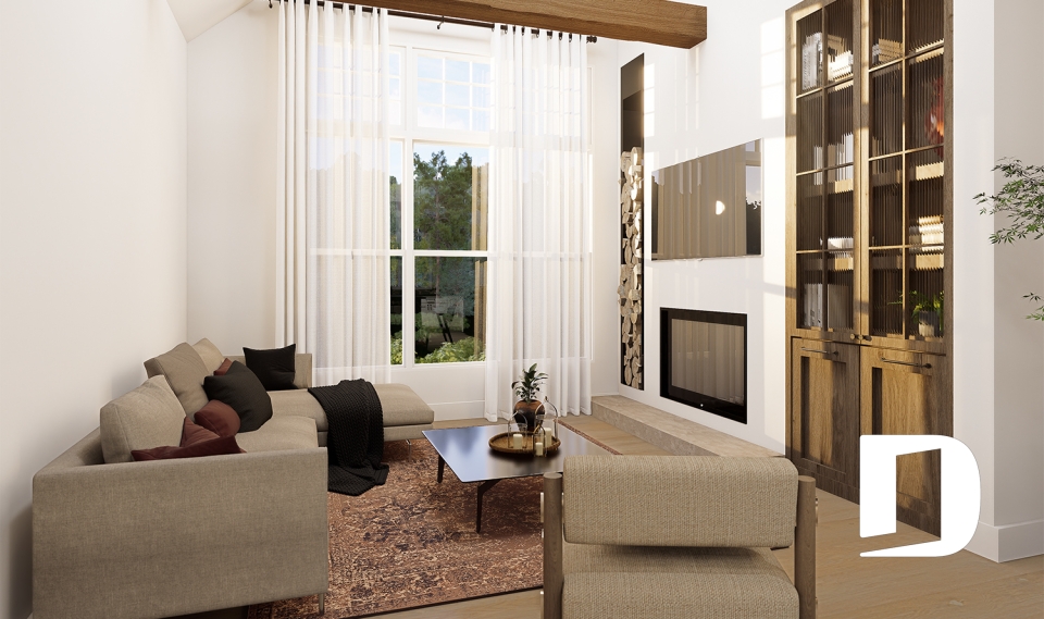 Photo Sitting room - Boston