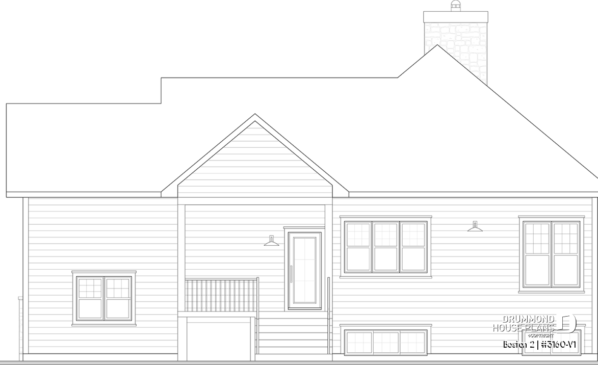 rear elevation - Boston 2