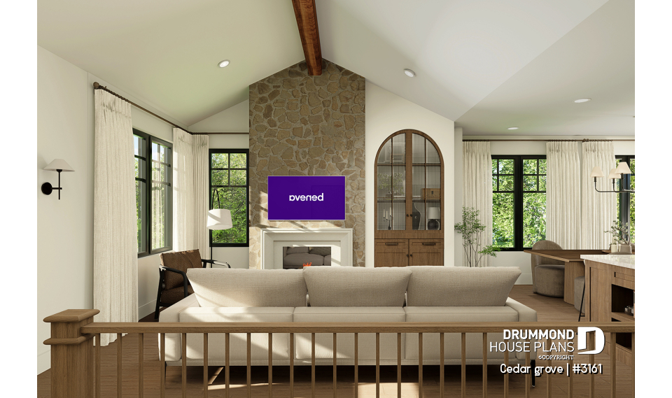 interior view - Cedar grove