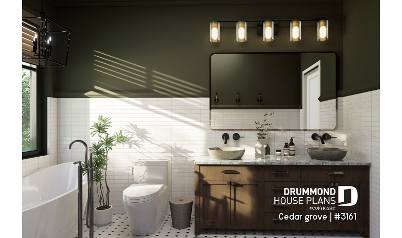 Photo Bathroom - Cedar grove