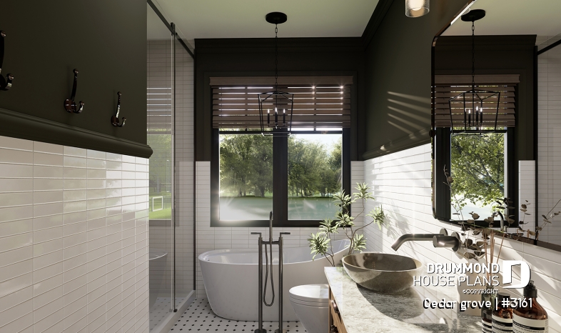 Photo Bathroom - Cedar grove