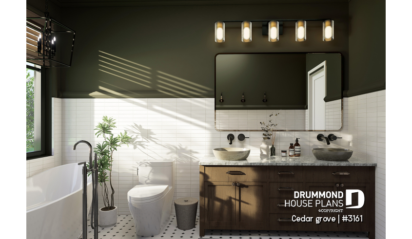 Photo Bathroom - Cedar grove