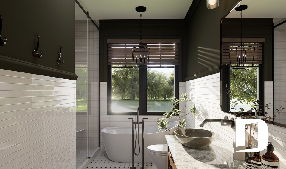 Photo Bathroom - Cedar grove