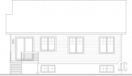 Vignette rear elevation - 3161