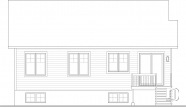 Vignette rear elevation - 3161