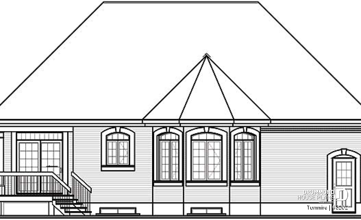 rear elevation - Turnmire