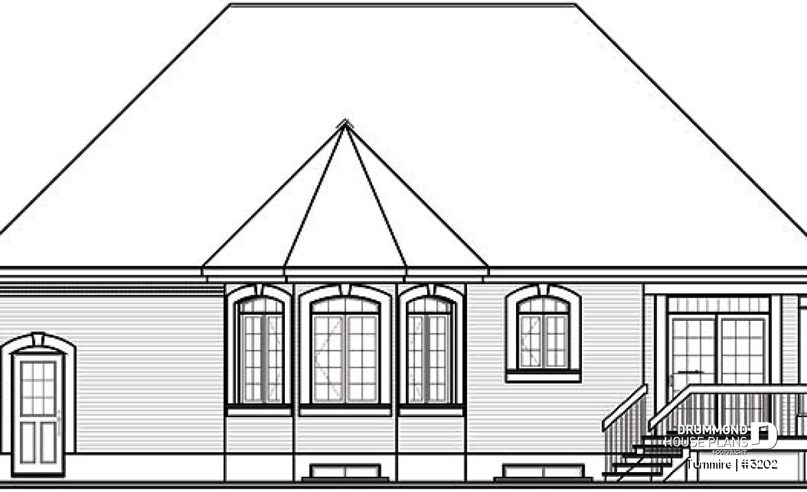 rear elevation - Turnmire