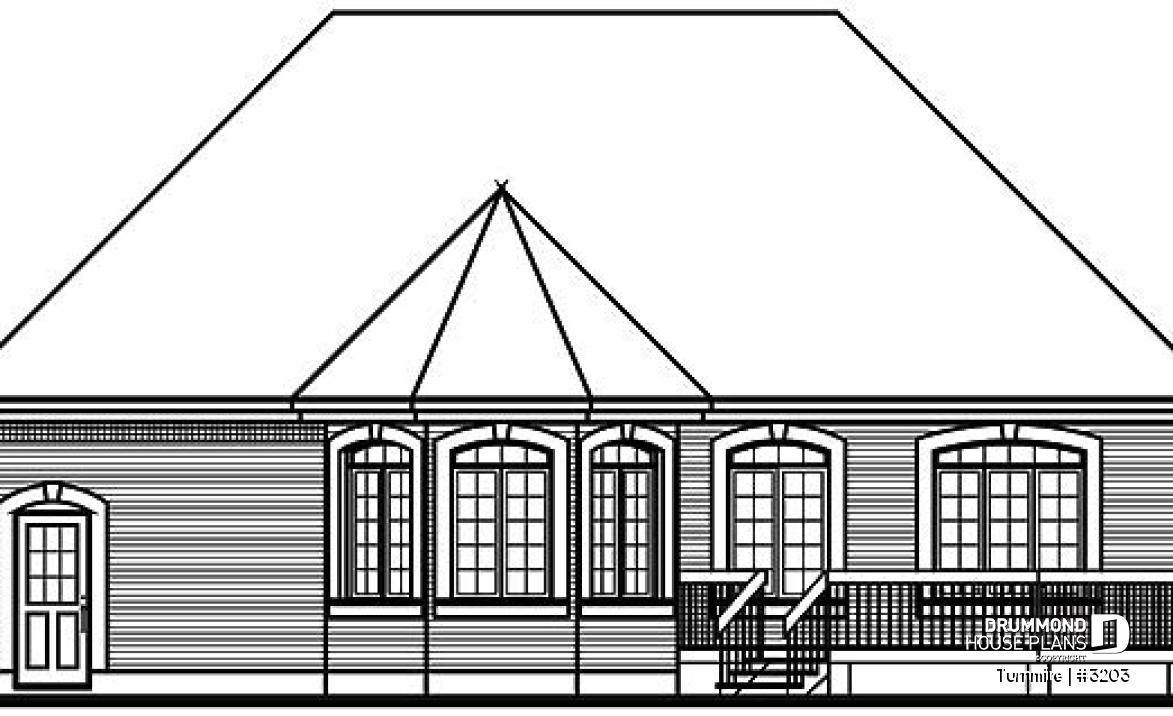 rear elevation - Turnmire