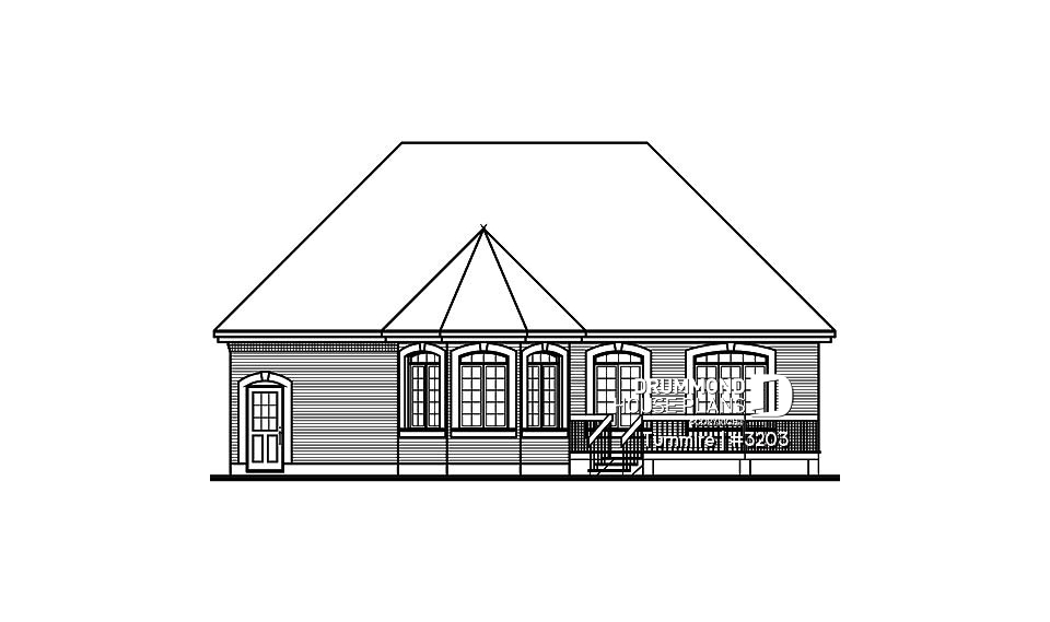 rear elevation - Turnmire