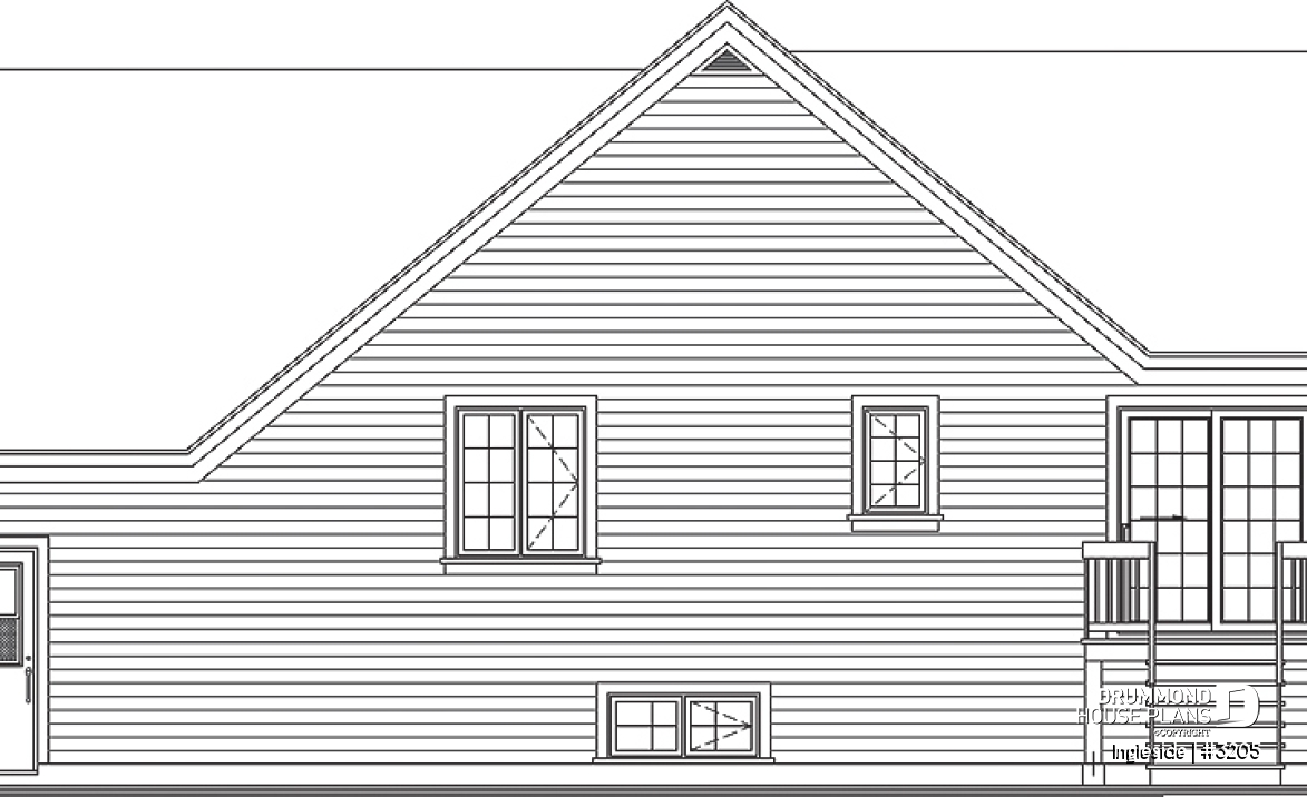 rear elevation - Ingleside