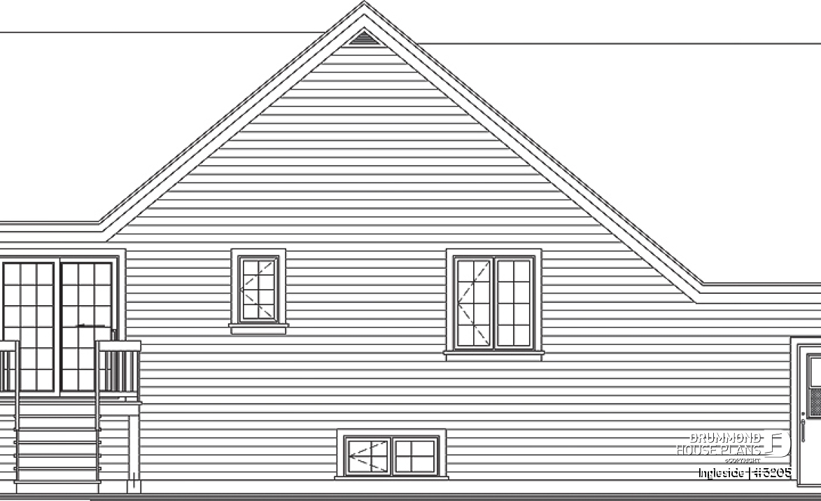 rear elevation - Ingleside