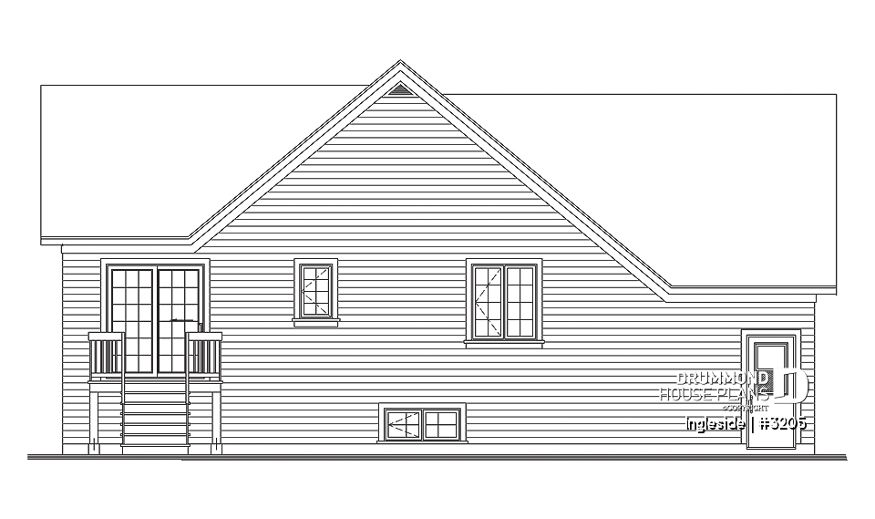 rear elevation - Ingleside