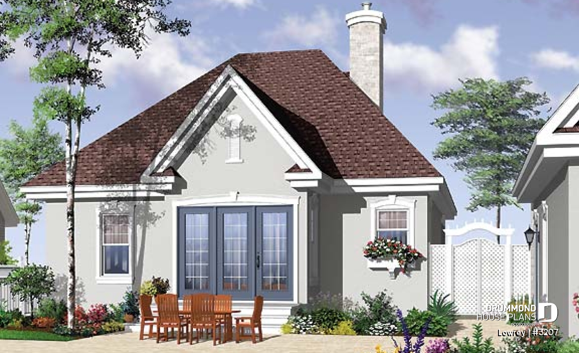 Rear view - BASE MODEL - Lowrey
