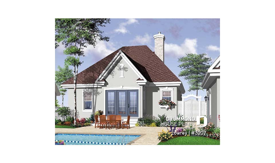 Rear view - BASE MODEL - Lowrey