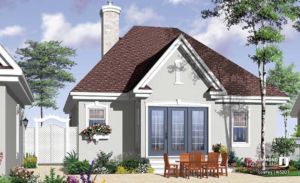 Rear view - BASE MODEL - Lowrey