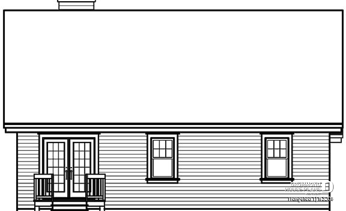 rear elevation - Frangelica 1