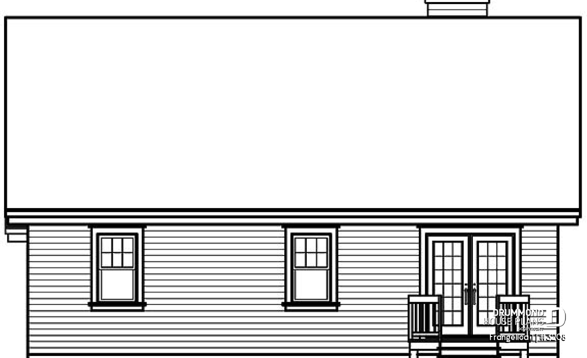 rear elevation - Frangelica 1