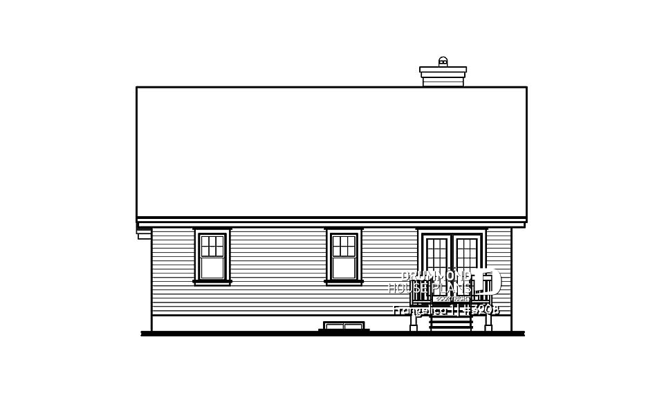rear elevation - Frangelica 1