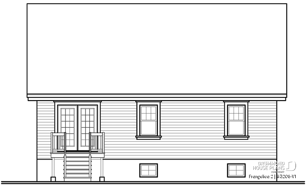 rear elevation - Frangelica 2