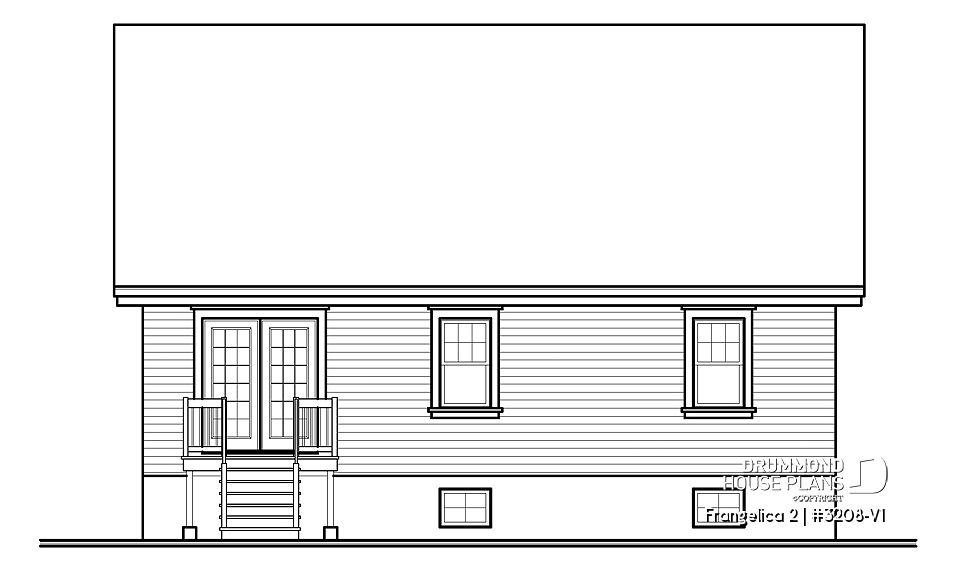 rear elevation - Frangelica 2