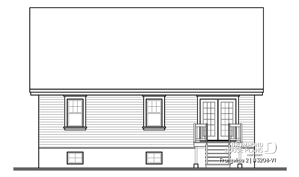 rear elevation - Frangelica 2