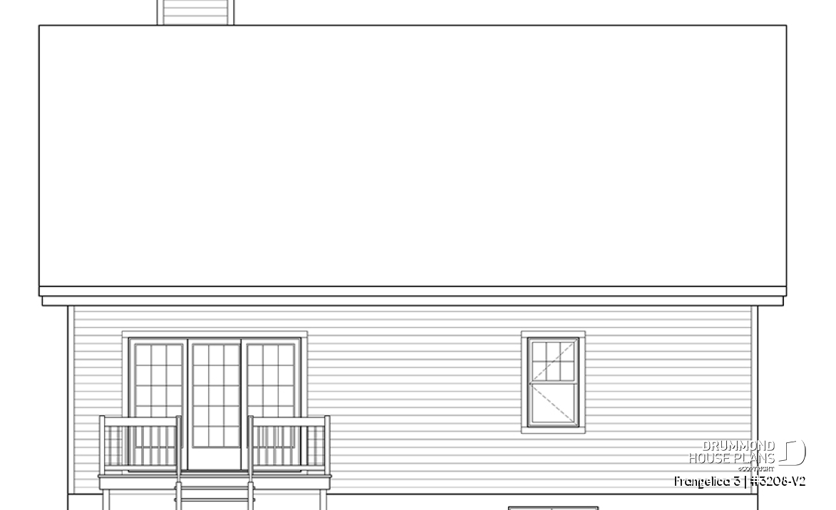 rear elevation - Frangelica 3