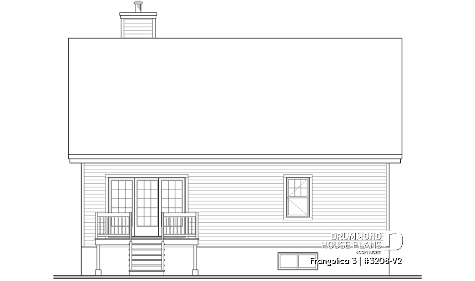 rear elevation - Frangelica 3