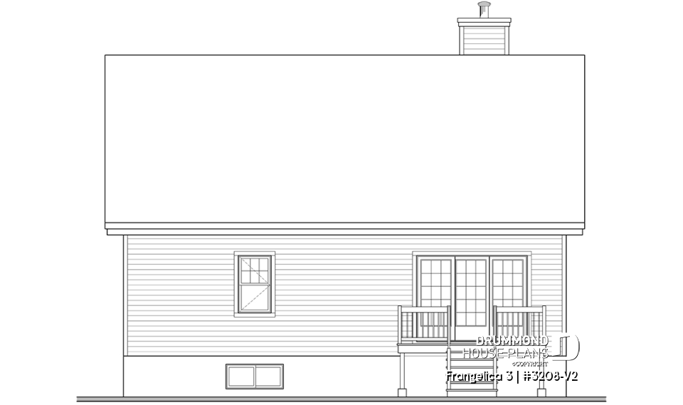 rear elevation - Frangelica 3
